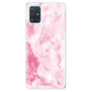 Silikonové pouzdro iSaprio - Samsung Galaxy A51 - RoseMarble 16