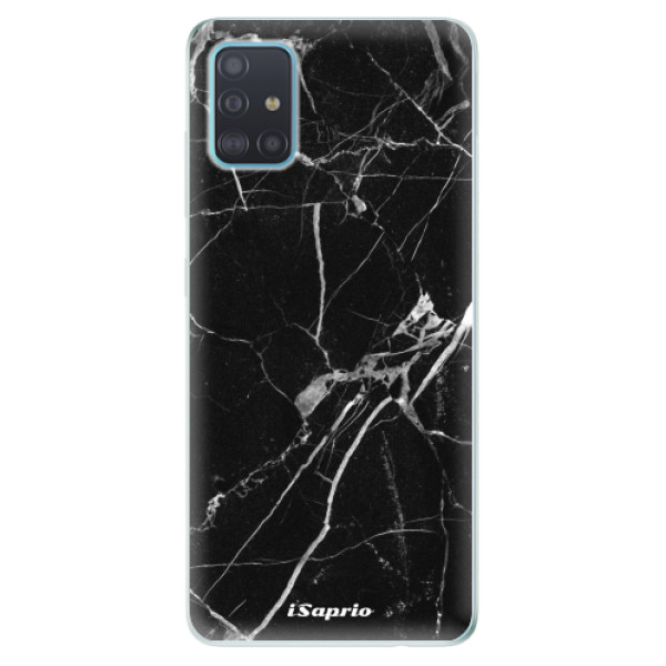 Odolné silikonové pouzdro iSaprio - Black Marble 18 - Samsung Galaxy A51