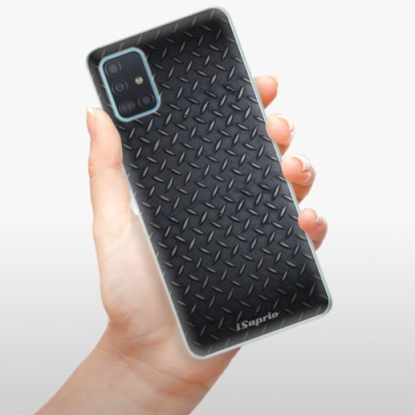 Silikonové pouzdro iSaprio - Samsung Galaxy A51 - Metal 01