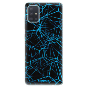 Silikonové pouzdro iSaprio - Samsung Galaxy A51 - Abstract Outlines 12
