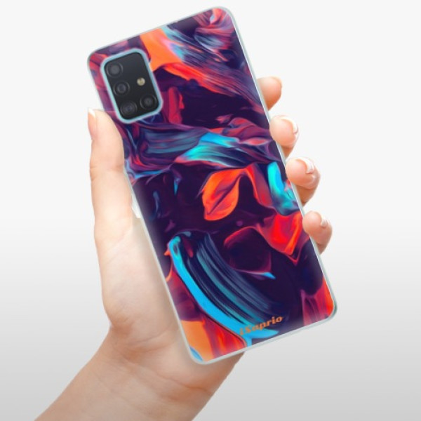 Silikonové pouzdro iSaprio - Samsung Galaxy A51 - Color Marble 19