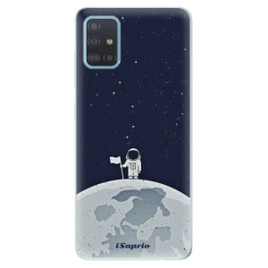 Silikonové pouzdro iSaprio - Samsung Galaxy A51 - On The Moon 10