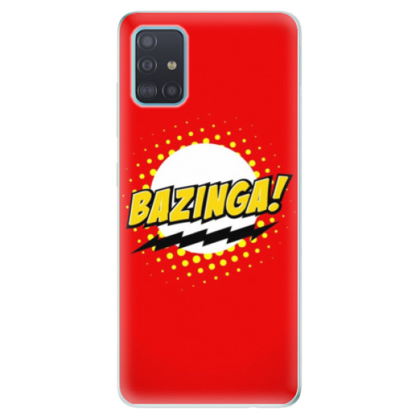Odolné silikonové pouzdro iSaprio - Bazinga 01 na mobil Samsung Galaxy A51 (Silikonový odolný kryt, obal, pouzdro iSaprio - Bazinga 01 na mobilní telefon Samsung Galaxy A51)