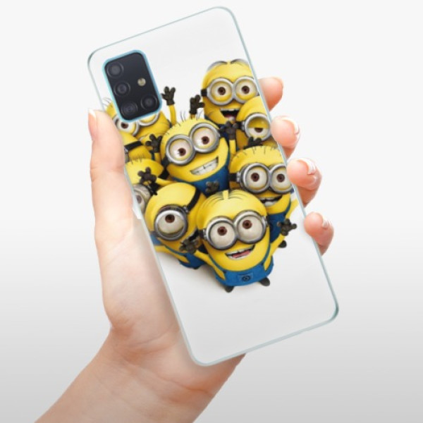 Silikonové pouzdro iSaprio - Samsung Galaxy A51 - Mimons 01