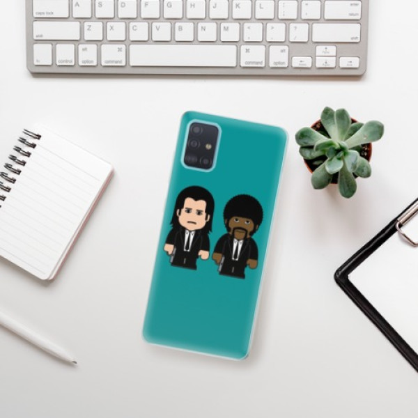 Silikonové pouzdro iSaprio - Samsung Galaxy A51 - Pulp Fiction