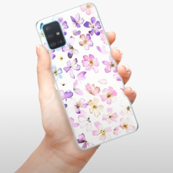 Silikonové pouzdro iSaprio - Samsung Galaxy A51 - Wildflowers