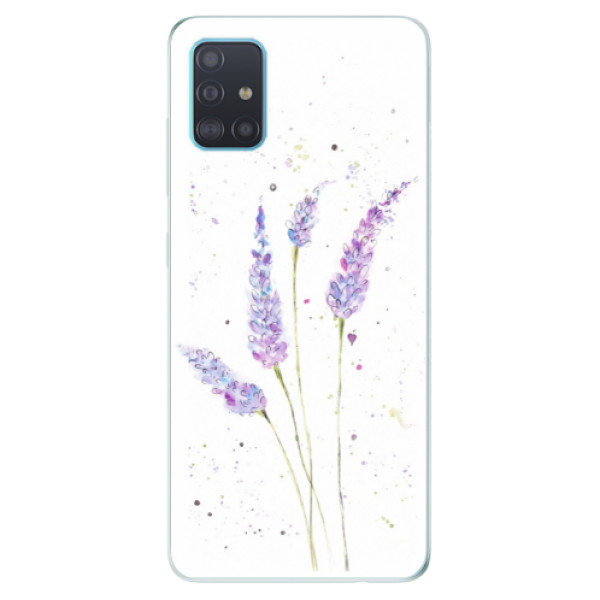 Odolné silikonové pouzdro iSaprio - Lavender na mobil Samsung Galaxy A51 (Silikonový odolný kryt, obal, pouzdro iSaprio - Lavender na mobilní telefon Samsung Galaxy A51)