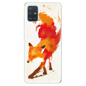 Silikonové pouzdro iSaprio - Samsung Galaxy A51 - Fast Fox