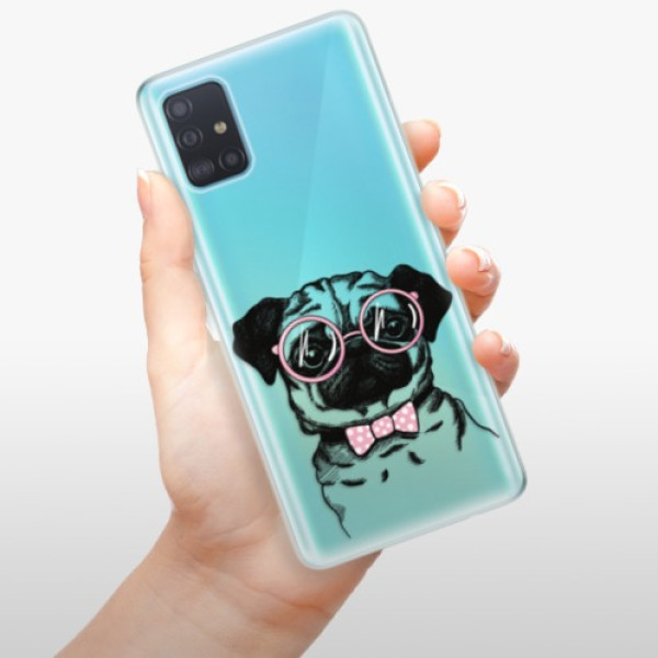 Silikonové pouzdro iSaprio - Samsung Galaxy A51 - The Pug