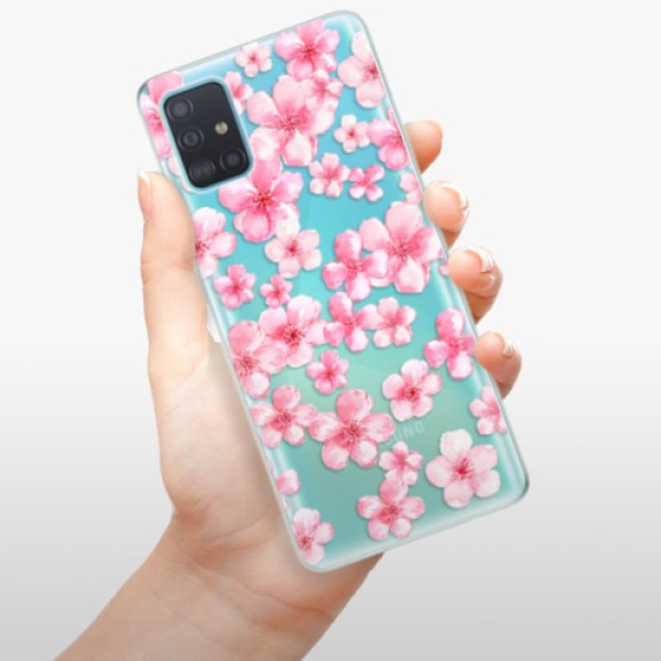 Silikonové pouzdro iSaprio - Samsung Galaxy A51 - Flower Pattern 05