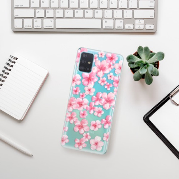 Silikonové pouzdro iSaprio - Samsung Galaxy A51 - Flower Pattern 05