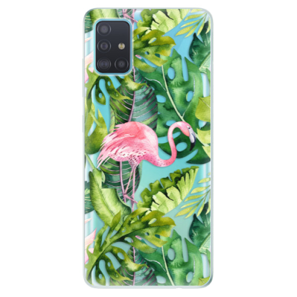 Odolné silikonové pouzdro iSaprio - Jungle 02 na mobil Samsung Galaxy A51 (Silikonový odolný kryt, obal, pouzdro iSaprio - Jungle 02 na mobilní telefon Samsung Galaxy A51)