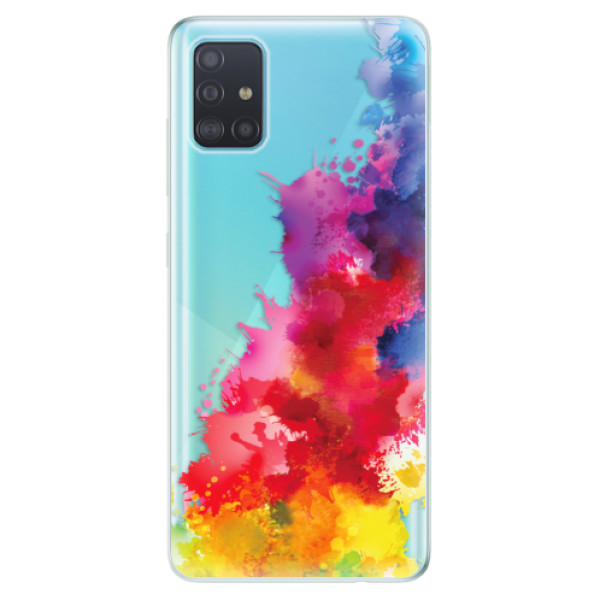 Odolné silikonové pouzdro iSaprio - Color Splash 01 na mobil Samsung Galaxy A51 (Silikonový odolný kryt, obal, pouzdro iSaprio - Color Splash 01 na mobilní telefon Samsung Galaxy A51)