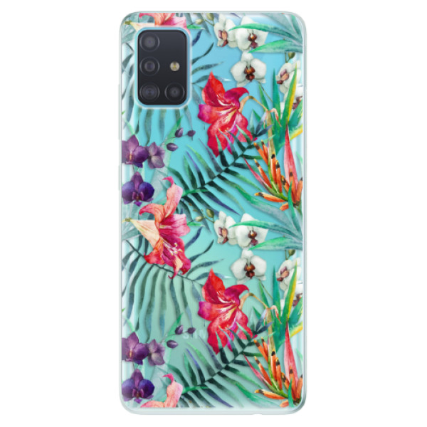 Odolné silikonové pouzdro iSaprio - Flower Pattern 03 - Samsung Galaxy A51