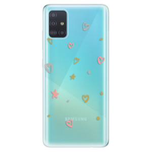 Silikonové pouzdro iSaprio - Samsung Galaxy A51 - Lovely Pattern