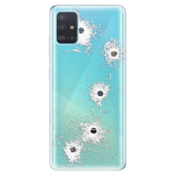 Odolné silikonové pouzdro iSaprio - Gunshots - Samsung Galaxy A51