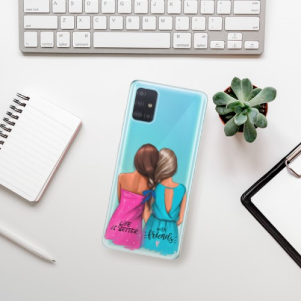 Silikonové pouzdro iSaprio - Samsung Galaxy A51 - Best Friends