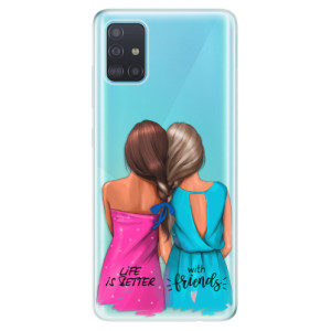 Silikonové pouzdro iSaprio - Samsung Galaxy A51 - Best Friends
