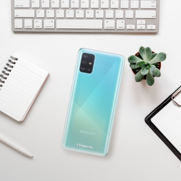 Silikonové pouzdro iSaprio - Samsung Galaxy A51 - 4Pure čiré