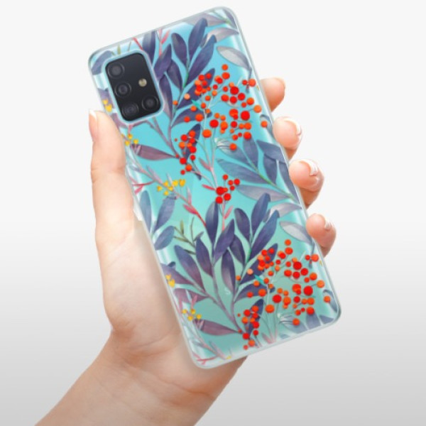 Silikonové pouzdro iSaprio - Samsung Galaxy A51 - Rowanberry