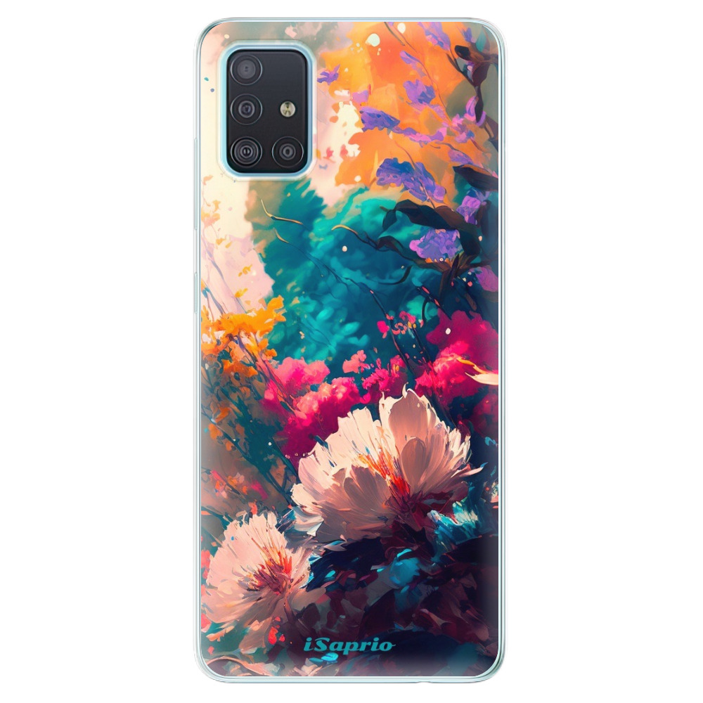 Odolné silikonové pouzdro iSaprio - Flower Design - Samsung Galaxy A51