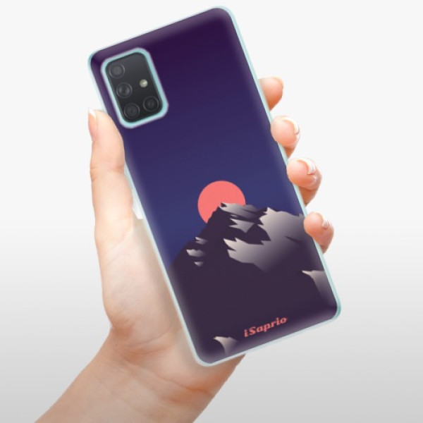 Silikonové pouzdro iSaprio - Samsung Galaxy A71 - Mountains 04
