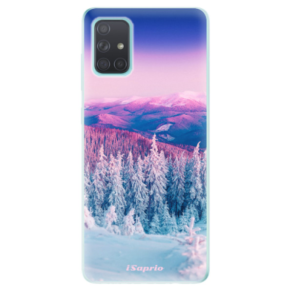 Odolné silikonové pouzdro iSaprio - Winter 01 na mobil Samsung Galaxy A71 (Silikonový odolný kryt, obal, pouzdro iSaprio - Winter 01 na mobilní telefon Samsung Galaxy A71)