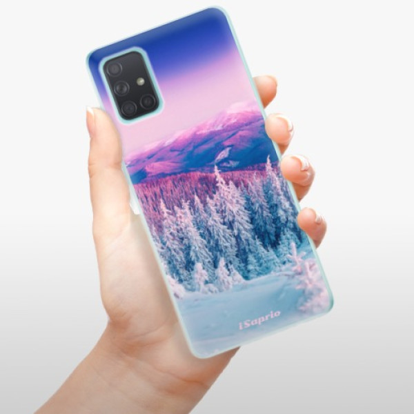 Silikonové pouzdro iSaprio - Samsung Galaxy A71 - Winter 01