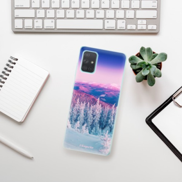 Silikonové pouzdro iSaprio - Samsung Galaxy A71 - Winter 01