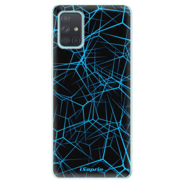 Odolné silikonové pouzdro iSaprio - Abstract Outlines 12 na mobil Samsung Galaxy A71 (Silikonový odolný kryt, obal, pouzdro iSaprio - Abstract Outlines 12 na mobilní telefon Samsung Galaxy A71)