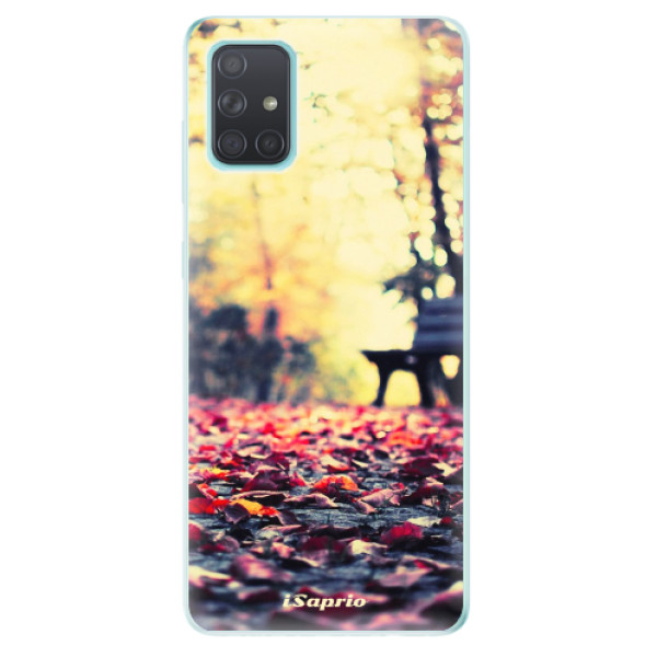 Odolné silikonové pouzdro iSaprio - Bench 01 - Samsung Galaxy A71