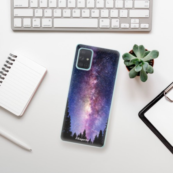 Silikonové pouzdro iSaprio - Samsung Galaxy A71 - Milky Way 11