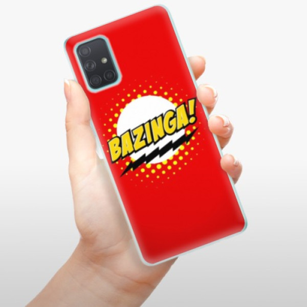 Silikonové pouzdro iSaprio - Samsung Galaxy A71 - Bazinga 01