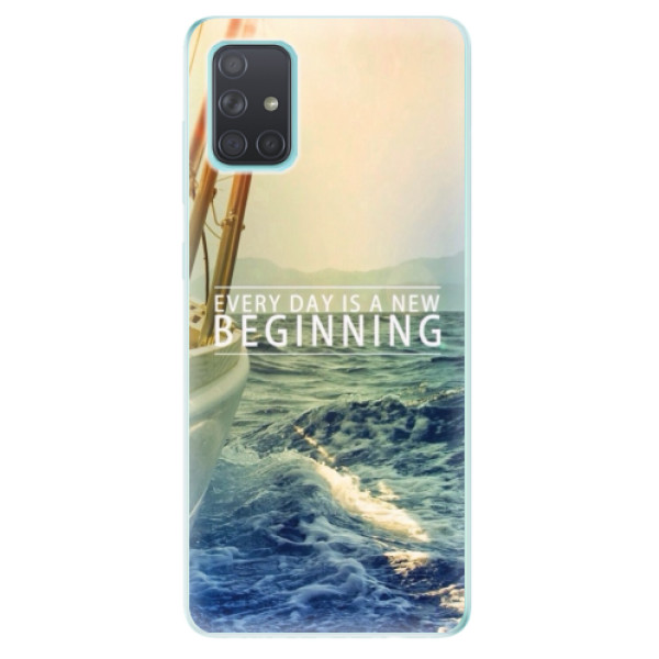 Odolné silikonové pouzdro iSaprio - Beginning na mobil Samsung Galaxy A71 (Silikonový odolný kryt, obal, pouzdro iSaprio - Beginning na mobilní telefon Samsung Galaxy A71)