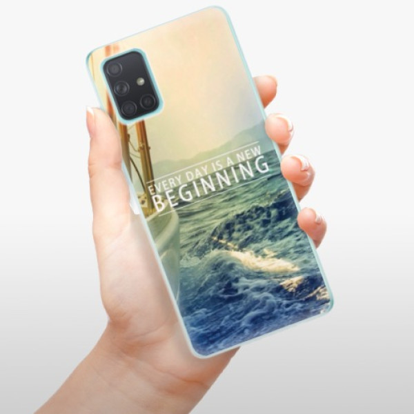 Silikonové pouzdro iSaprio - Samsung Galaxy A71 - Beginning