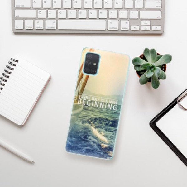 Silikonové pouzdro iSaprio - Samsung Galaxy A71 - Beginning