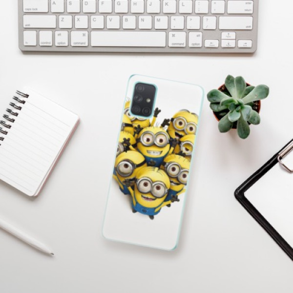 Silikonové pouzdro iSaprio - Samsung Galaxy A71 - Mimons 01