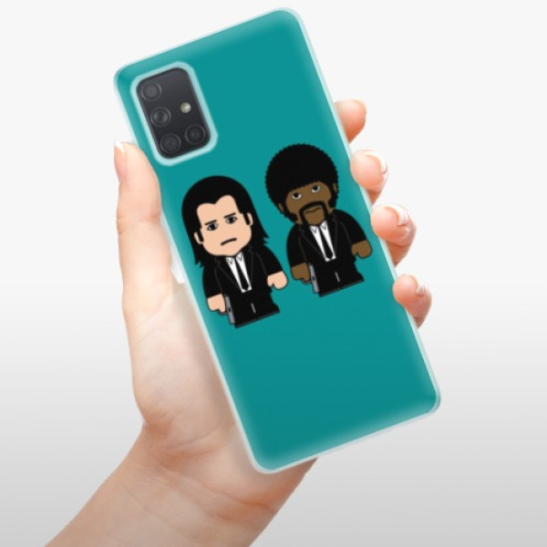 Silikonové pouzdro iSaprio - Samsung Galaxy A71 - Pulp Fiction