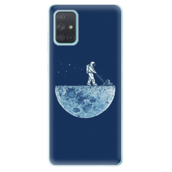 Odolné silikonové pouzdro iSaprio - Moon 01 - Samsung Galaxy A71