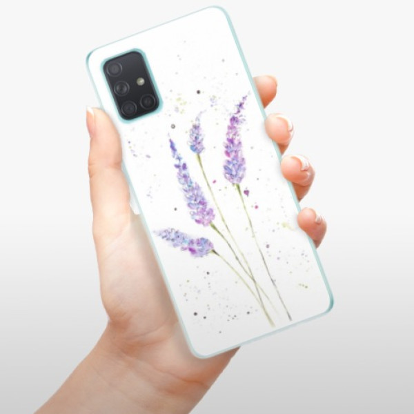 Silikonové pouzdro iSaprio - Samsung Galaxy A71 - Lavender