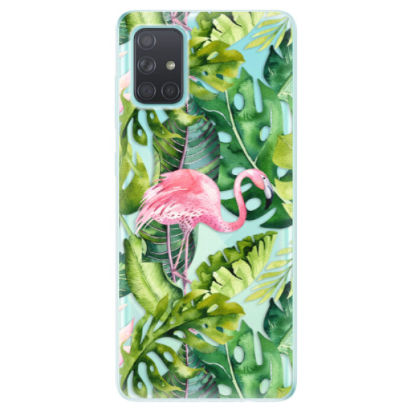 Odolné silikonové pouzdro iSaprio - Jungle 02 na mobil Samsung Galaxy A71 (Silikonový odolný kryt, obal, pouzdro iSaprio - Jungle 02 na mobilní telefon Samsung Galaxy A71)