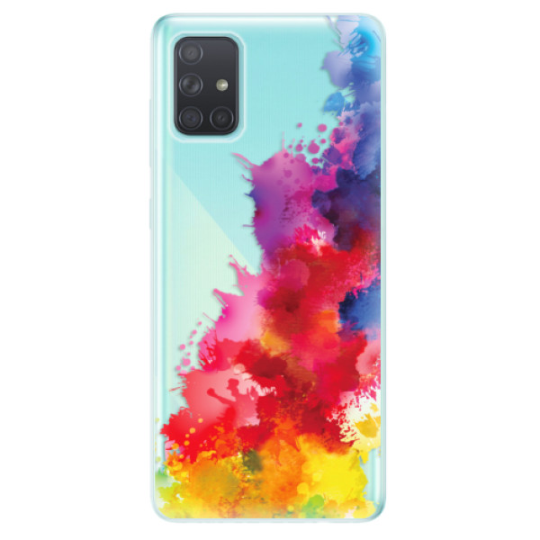 Odolné silikonové pouzdro iSaprio - Color Splash 01 na mobil Samsung Galaxy A71 (Silikonový odolný kryt, obal, pouzdro iSaprio - Color Splash 01 na mobilní telefon Samsung Galaxy A71)