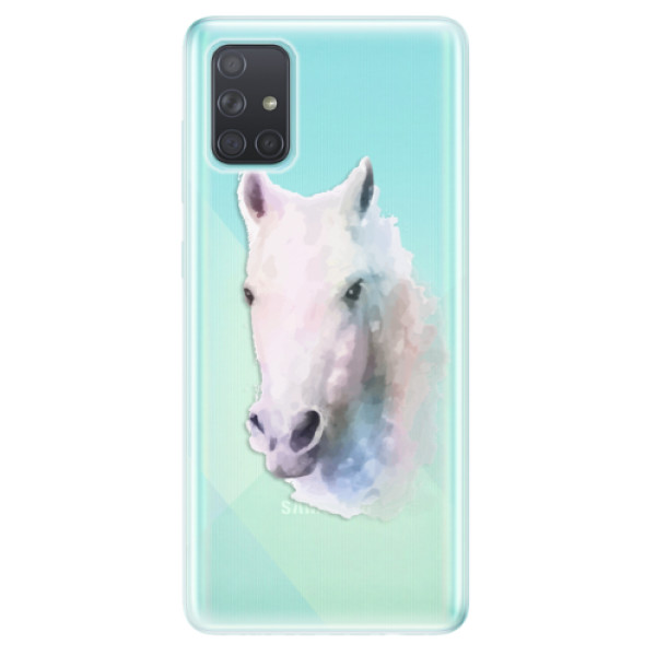 Odolné silikonové pouzdro iSaprio - Horse 01 na mobil Samsung Galaxy A71 (Silikonový odolný kryt, obal, pouzdro iSaprio - Horse 01 na mobilní telefon Samsung Galaxy A71)