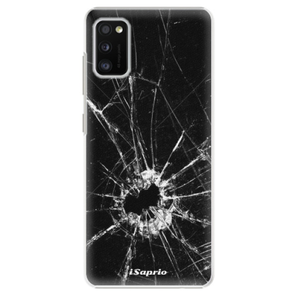 Plastové pouzdro iSaprio - Broken Glass 10 - na mobil Samsung Galaxy A41 (Plastový, kryt, obal pouzdro iSaprio - Broken Glass 10 - na mobilní telefon Samsung Galaxy A41)