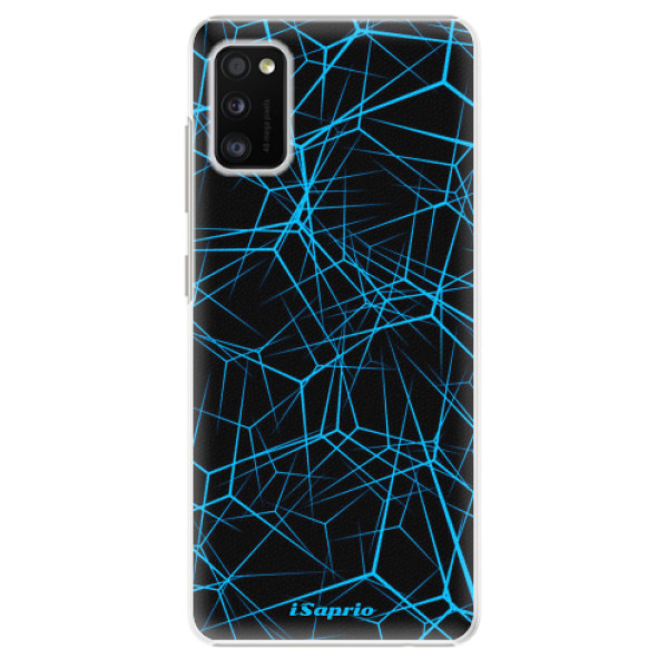 Plastové pouzdro iSaprio - Abstract Outlines 12 - na mobil Samsung Galaxy A41 (Plastový, kryt, obal pouzdro iSaprio - Abstract Outlines 12 - na mobilní telefon Samsung Galaxy A41)
