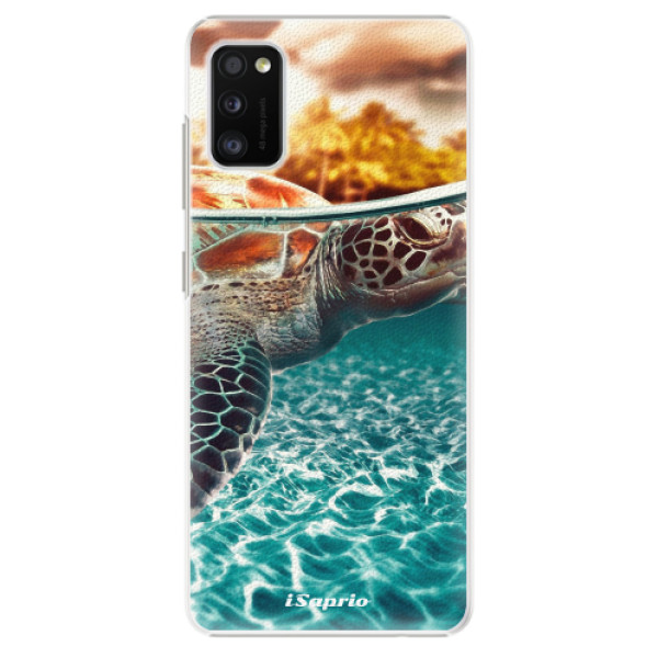 Plastové pouzdro iSaprio - Turtle 01 - Samsung Galaxy A41
