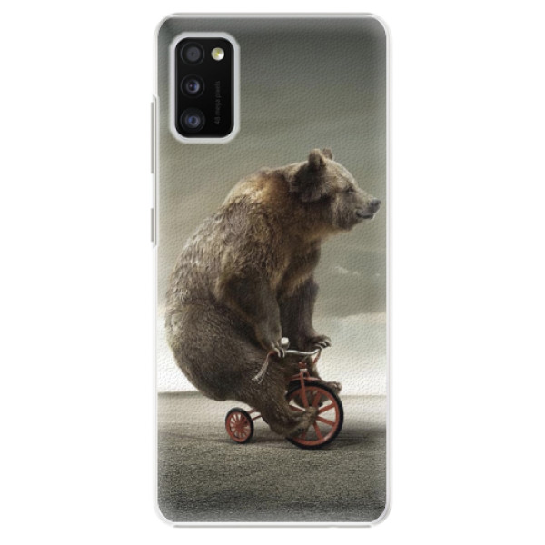 Plastové pouzdro iSaprio - Bear 01 - na mobil Samsung Galaxy A41 (Plastový, kryt, obal pouzdro iSaprio - Bear 01 - na mobilní telefon Samsung Galaxy A41)
