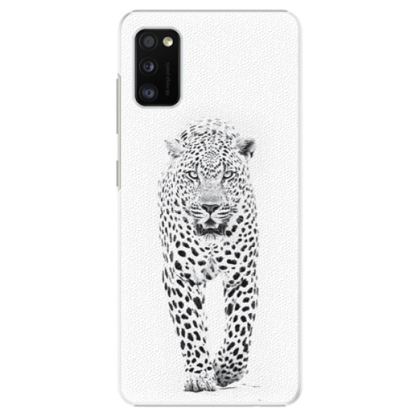 Plastové pouzdro iSaprio - White Jaguar - Samsung Galaxy A41