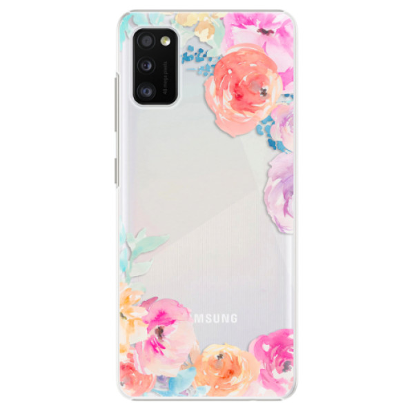 Plastové pouzdro iSaprio - Flower Brush - Samsung Galaxy A41