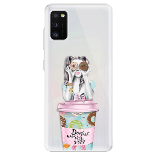 Plastové pouzdro iSaprio - Donut Worry - Samsung Galaxy A41